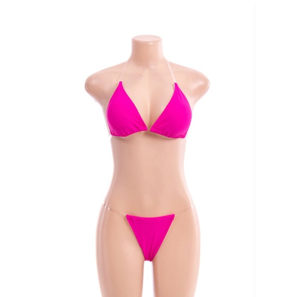 Clear Strap Bikini - Picture 3 of 5